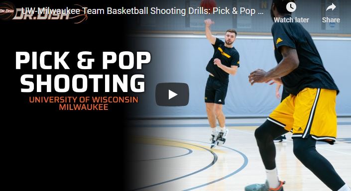 Pick And Pop Shooting Drill