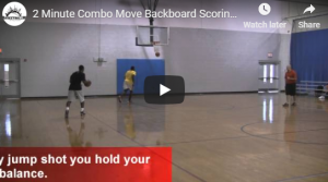 Basketball Drills 2 Minute Combo Move Backboard Scoring