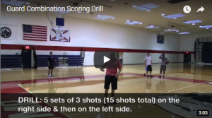 Combination Guard Scoring Drill