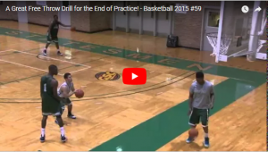 Consecutive Free Throws Drill