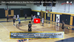 Icing a Side Pick and Roll