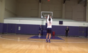 Kelsey Plum 99 Shooting Drill