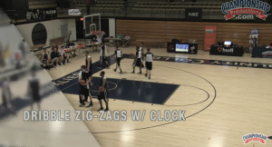 Competitive Zig Zag Drill