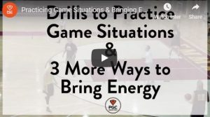 Game Situation Trapping and Passing Drills