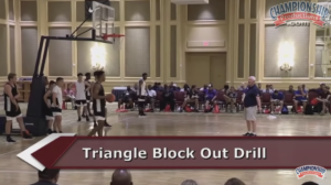 Bob Hurley’s Triangle Block Out Drill