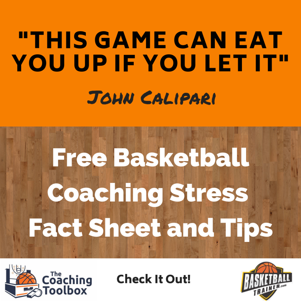 Coaching Basketball and Stress The Stress Fact Sheet