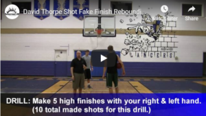 Shot Fake and Finish Rebounding Drill