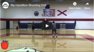 Basketball Drills: Rip Hamilton Shooting