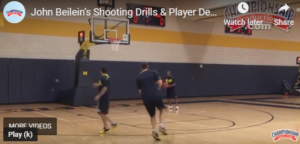 John Beilein 7 and 11 Shooting Drill