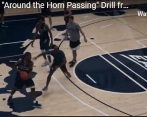Around the Horn Passing Drill