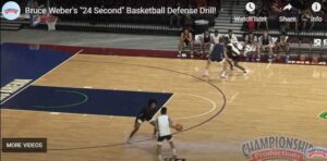 Bruce Weber 24 Second Defensive Drill