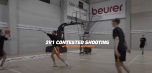 2 v 1 Contested Shooting Progression