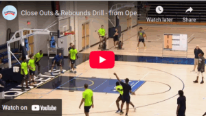 Close Out and Rebounding Drill