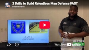 2 Drills to Build Relentless Man Defense FAST