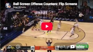 Ball Screen Offense Counters: Flip Screens