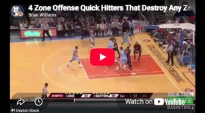 4 Zone Offense Quick Hitters That Destroy Any Zone Defense