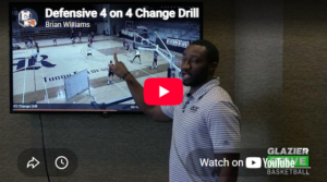 Defensive 4 on 4 Change Drill